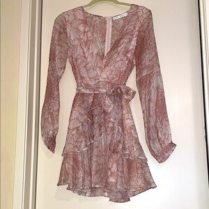 Saints + Secrets Long Sleeve Mini Dress